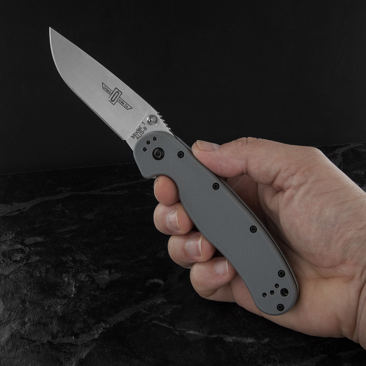 Ontario RAT Model 1 AUS 8 | Stainless Steel | Heinnie Haynes