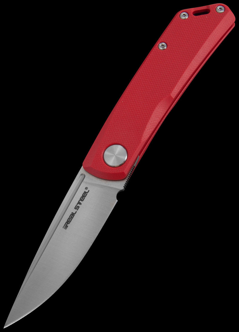 Real Steel Heinnie Haynes® Luna Red G10 Folding Knife