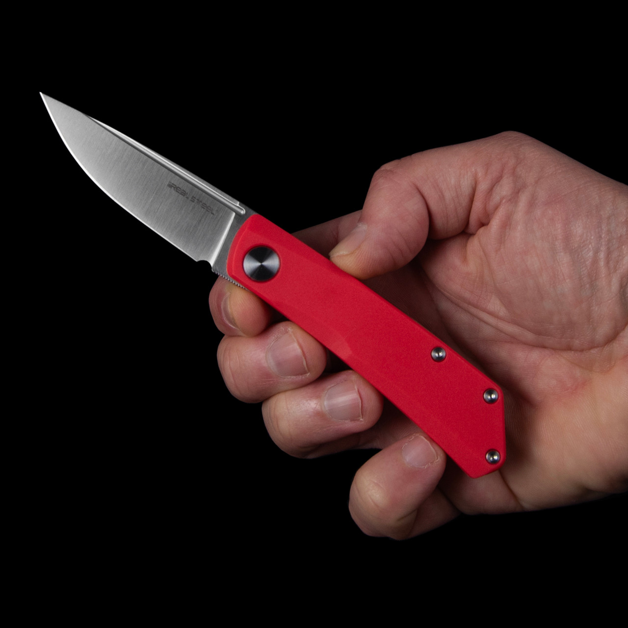 Real Steel Heinnie Haynes® Luna Red G10 Folding Knife