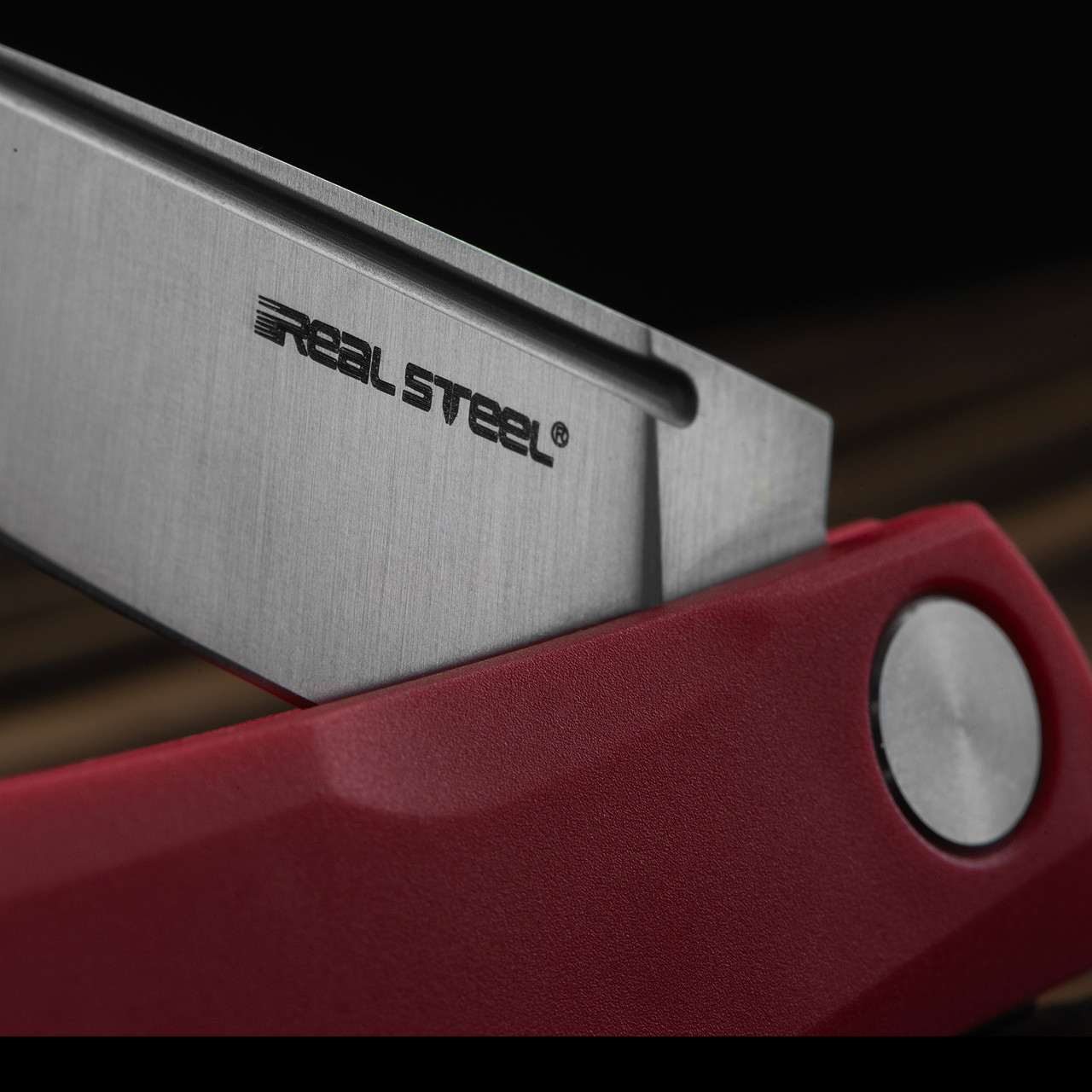 Real Steel Heinnie Haynes® Luna Red G10 Folding Knife