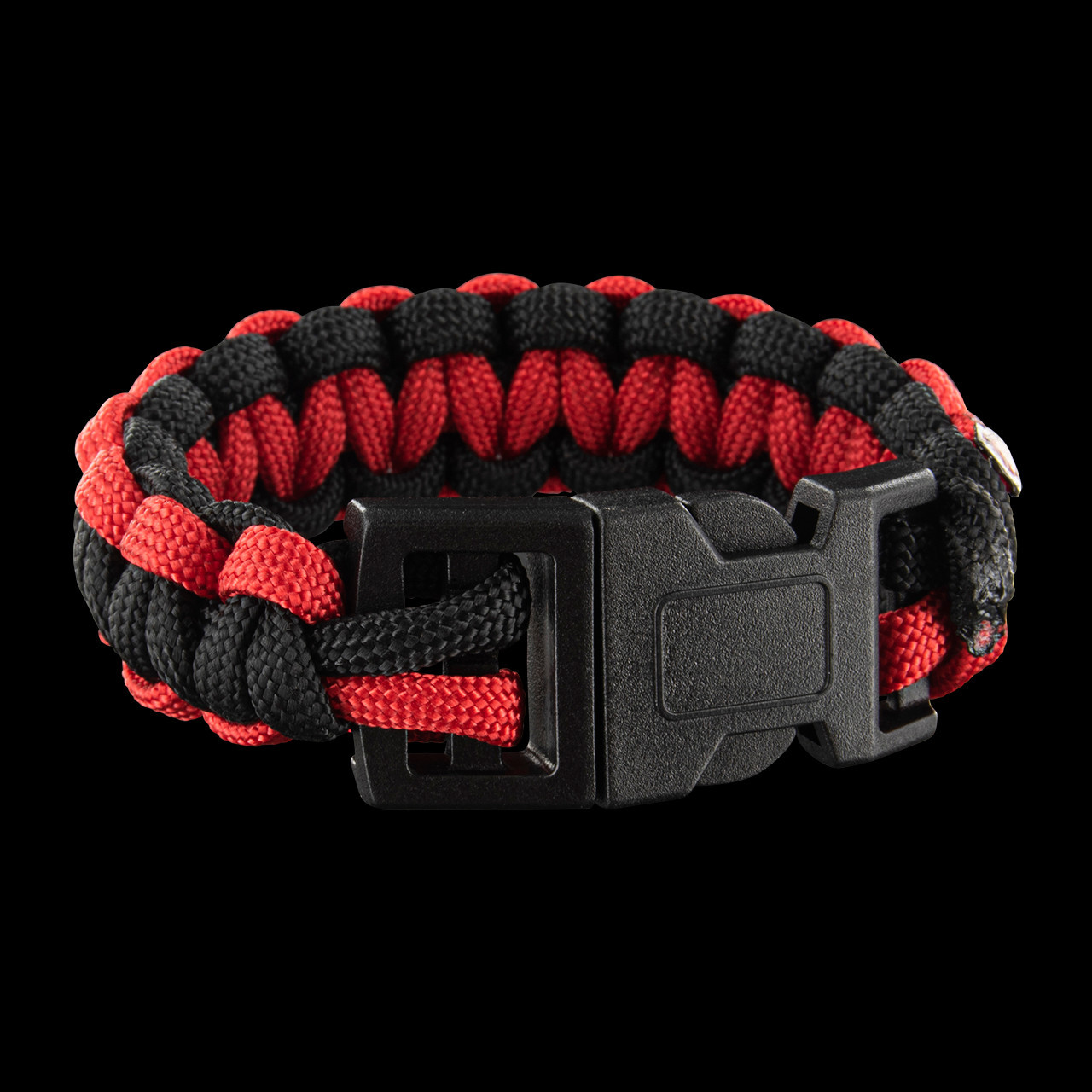 AmazoncoukCustomer reviews Parapeak Survival Bracelet  Military Spec  Paracord  Trilobite Style with Adjustable Stainless Steel DClasp Black  Black Clasp