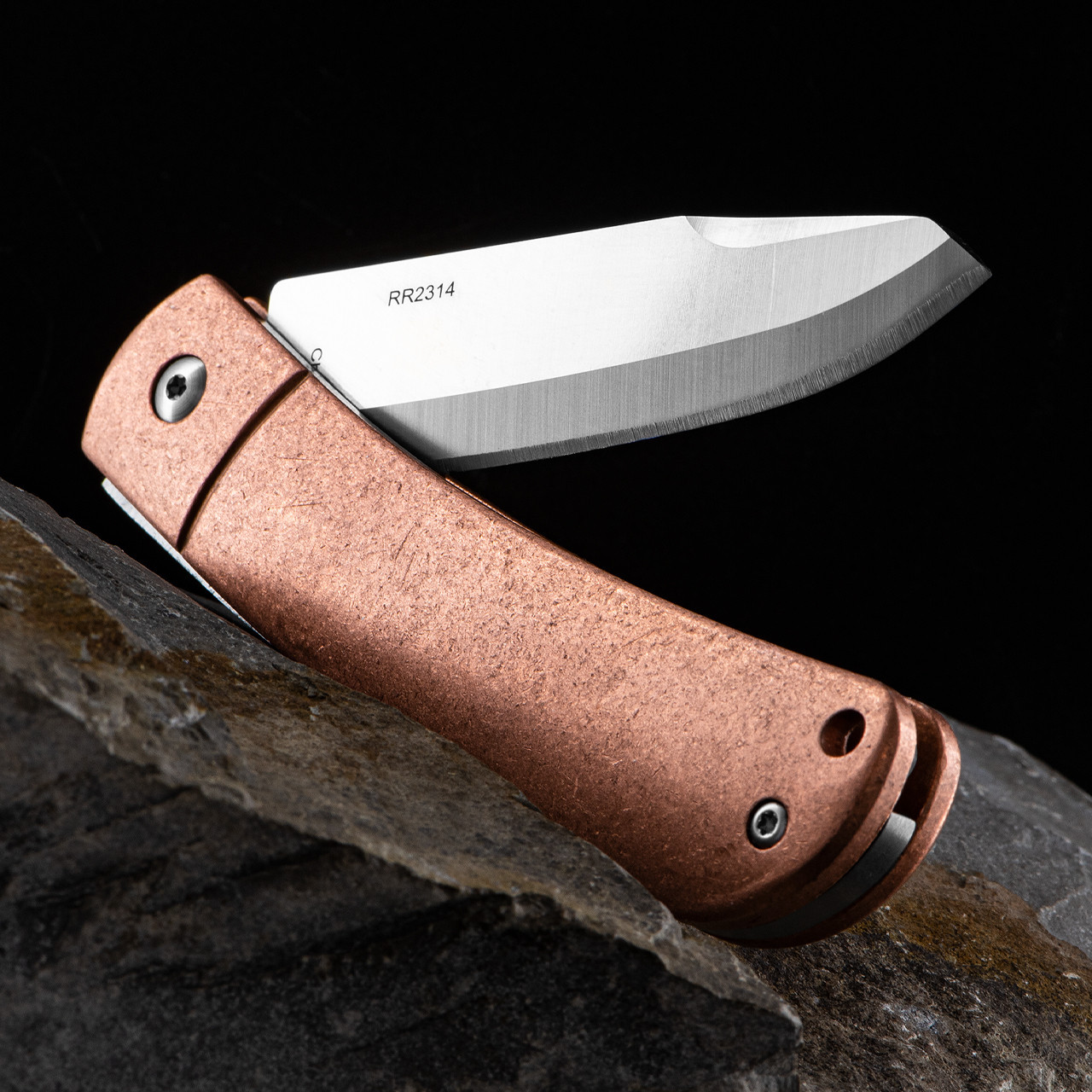Rough Rider APTA Folder Copper Folding Knife