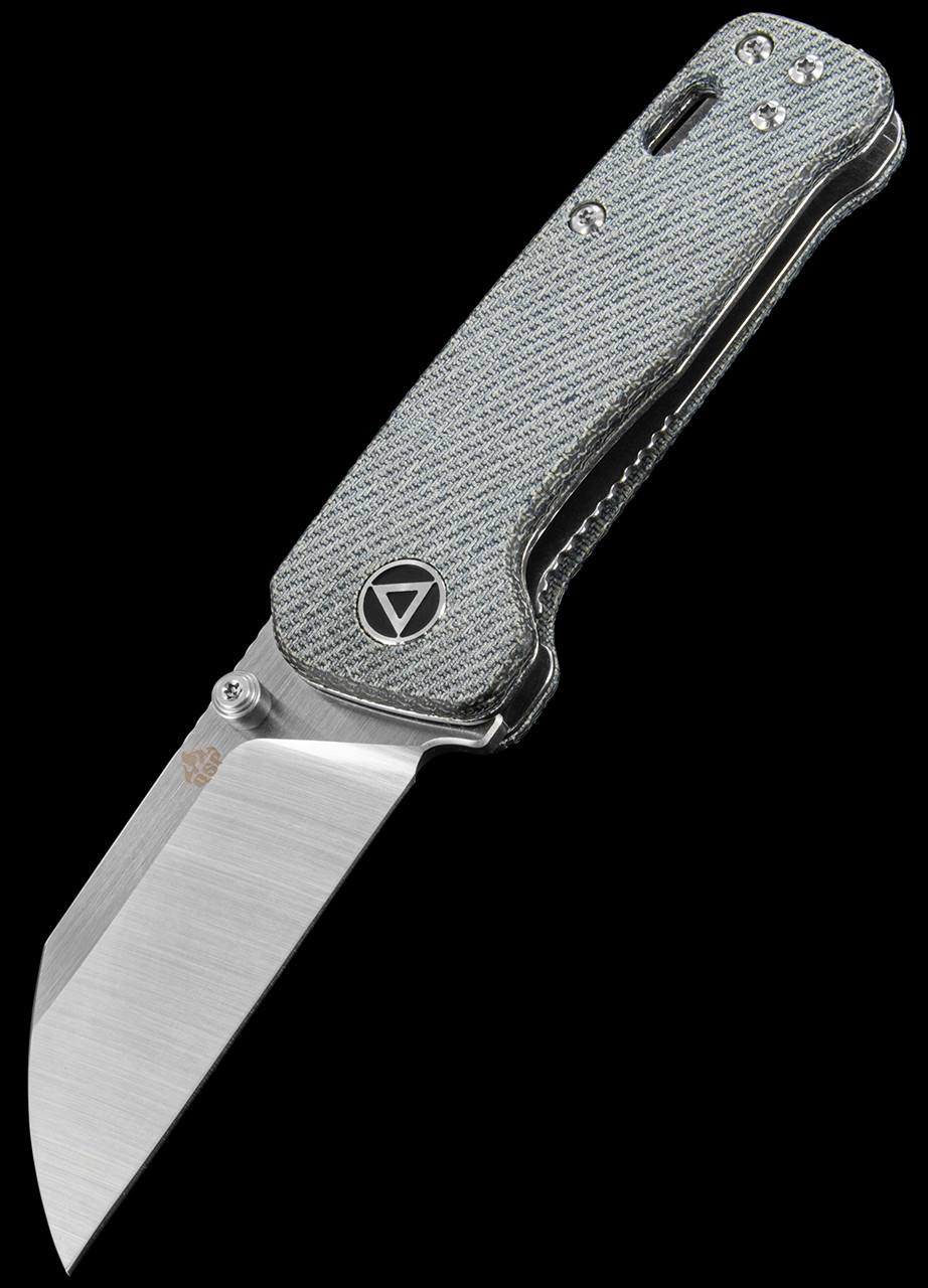 QSP Penguin Mini Denim Micarta | Heinnie Haynes