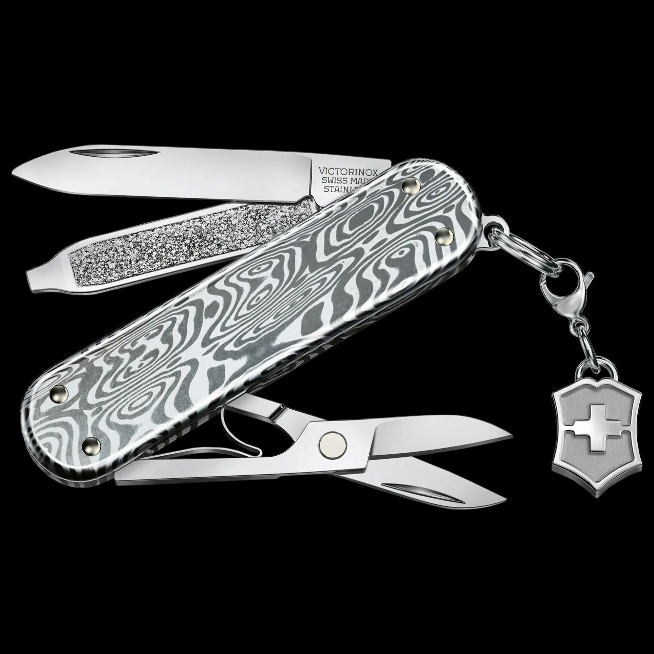 Victorinox Swiss Army Knife Classic SD Brilliant Damast