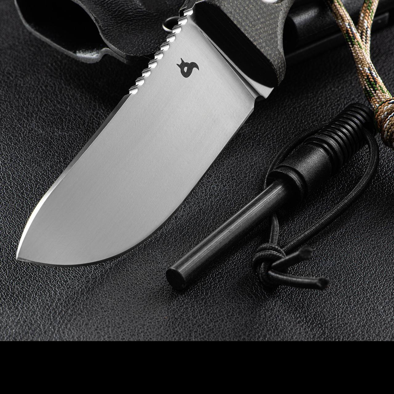 Black Fox Viator Micarta Fixed Blade
