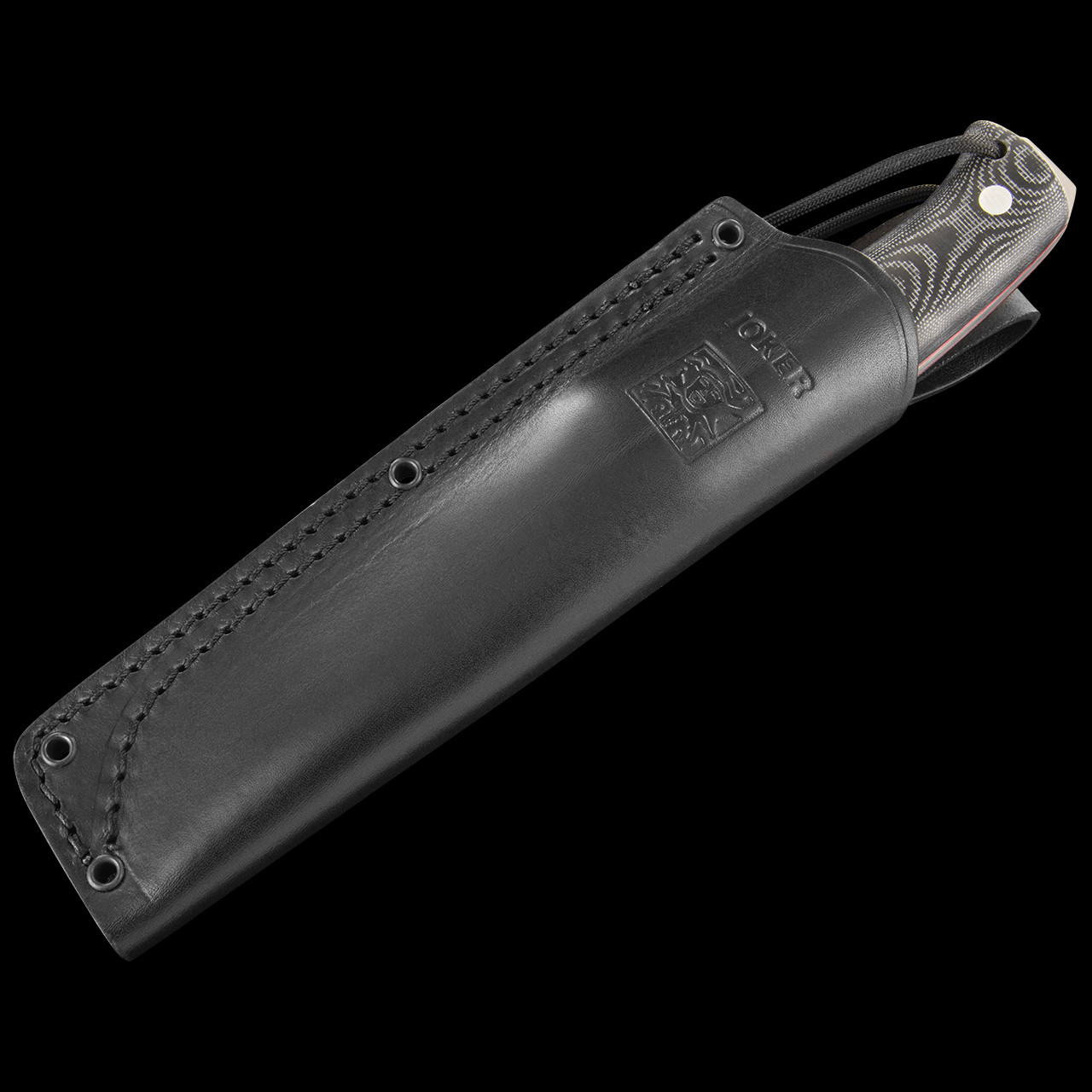 Joker Nomad - Micarta 12.7cm Bushcraft & Survival Fixed Blade Knife