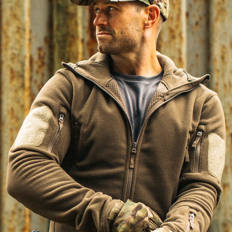 TAD Ranger Hoodie LT Patched Gargoyle