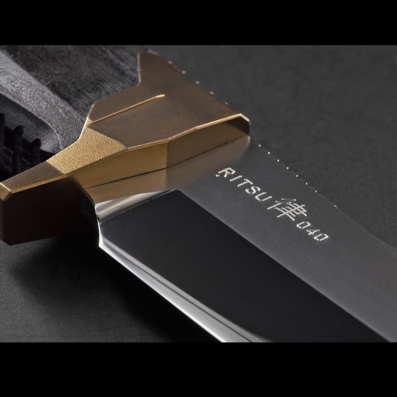 Rockstead Ritsu Gold Fixed Blade