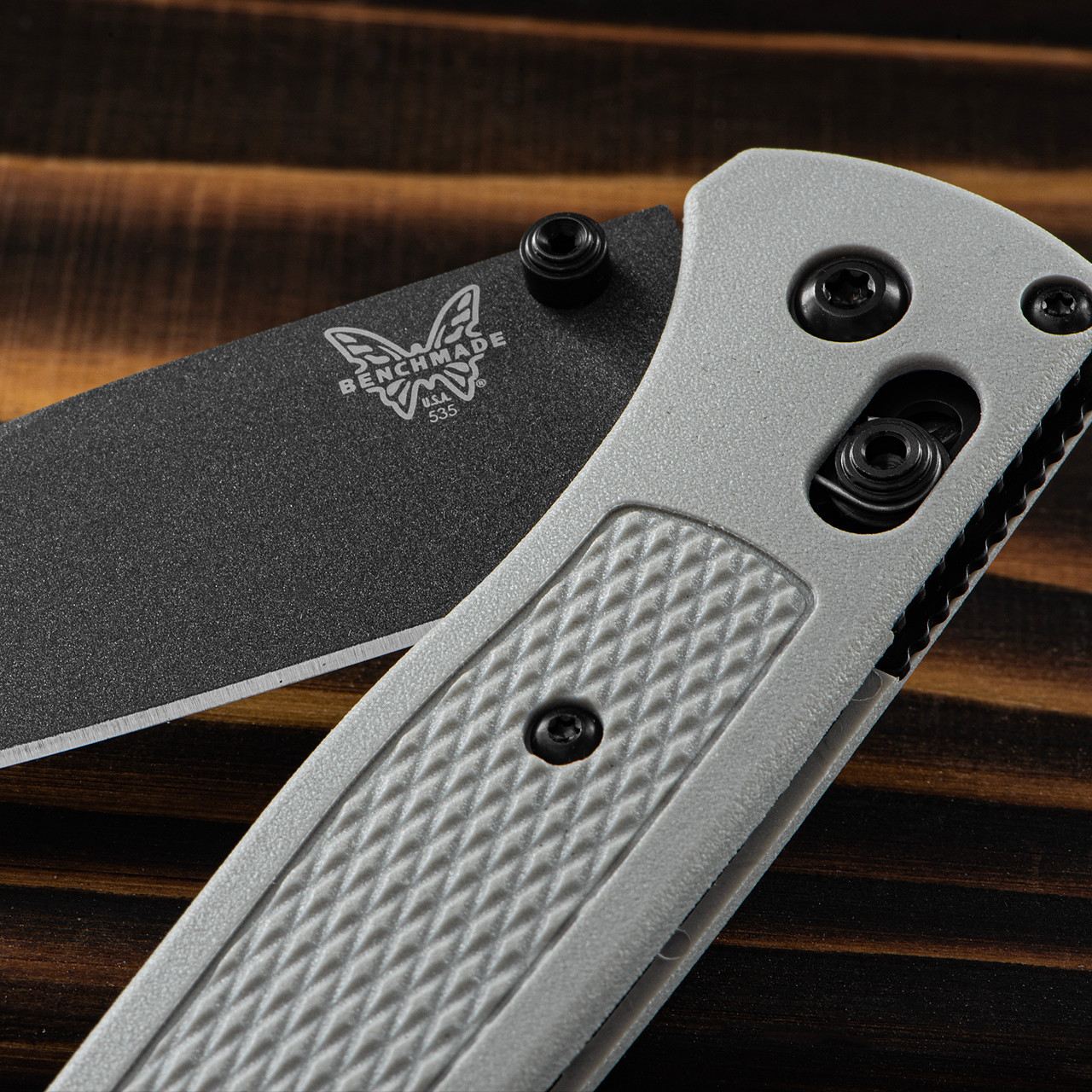 Benchmade 535BK-08 Bugout Storm Grey Folding Blade