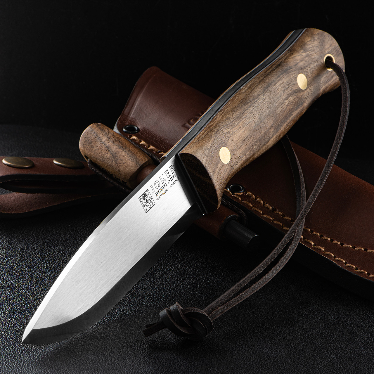 Joker Bushlord Firestriker Scandi Fixed Blade