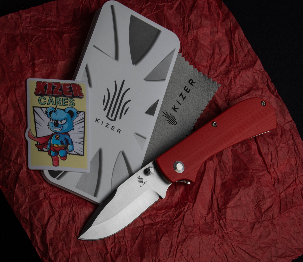 Kizer Vagnino Zipslip Heinnie® Exclusive Folding Knife