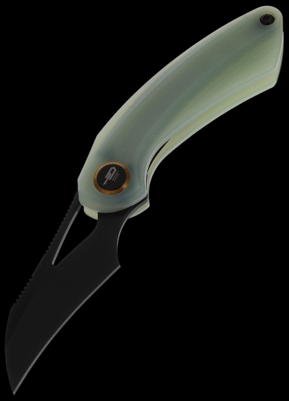 Twisted Assisted Bestech Bihai Black PVD Folding Knife