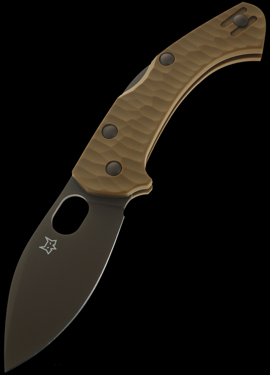 Fox Zero 2.0 Coyote Folding Knife | Heinnie Haynes