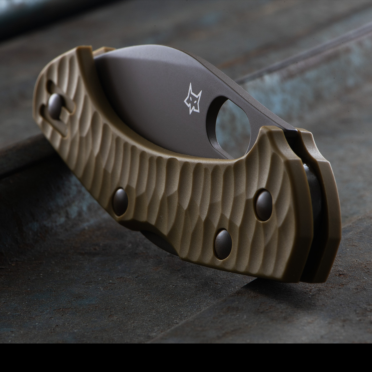 Fox Zero 2.0 Coyote Folding Knife | Heinnie Haynes