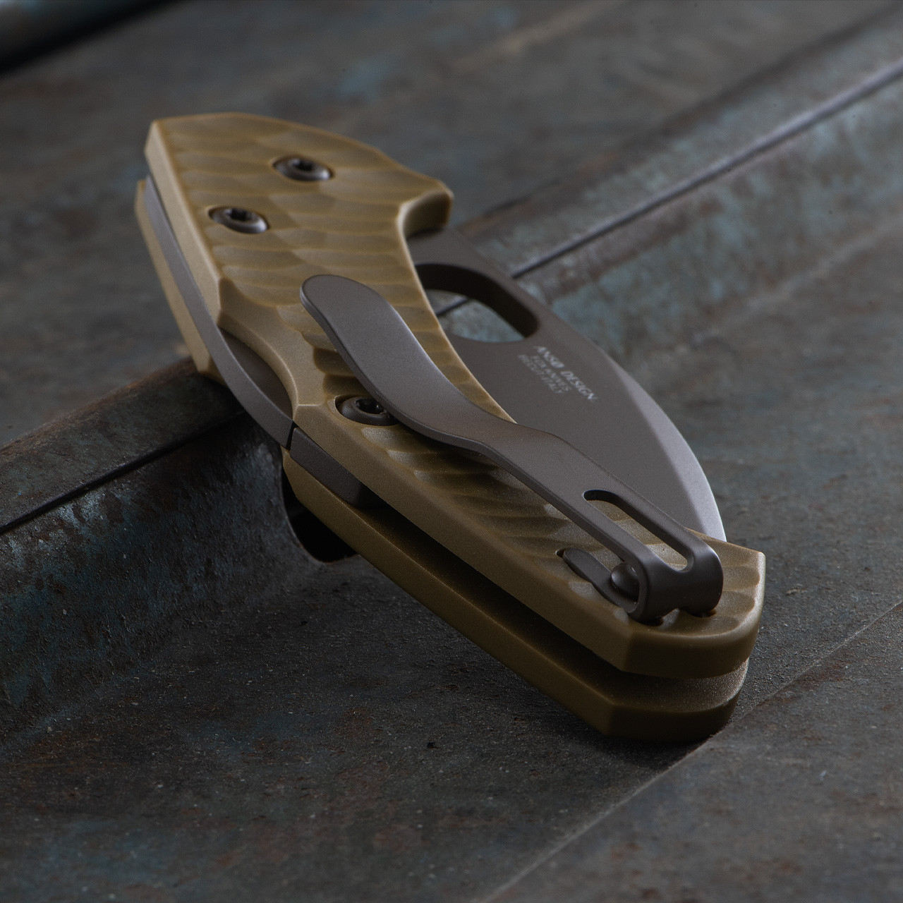 Fox Zero 2.0 Coyote Folding Knife | Heinnie Haynes