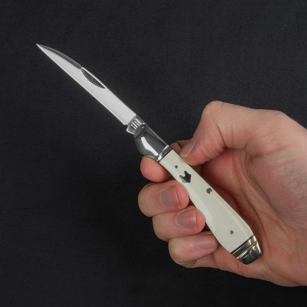 Rough Rider Artic Fox Micarta Folding Knife
