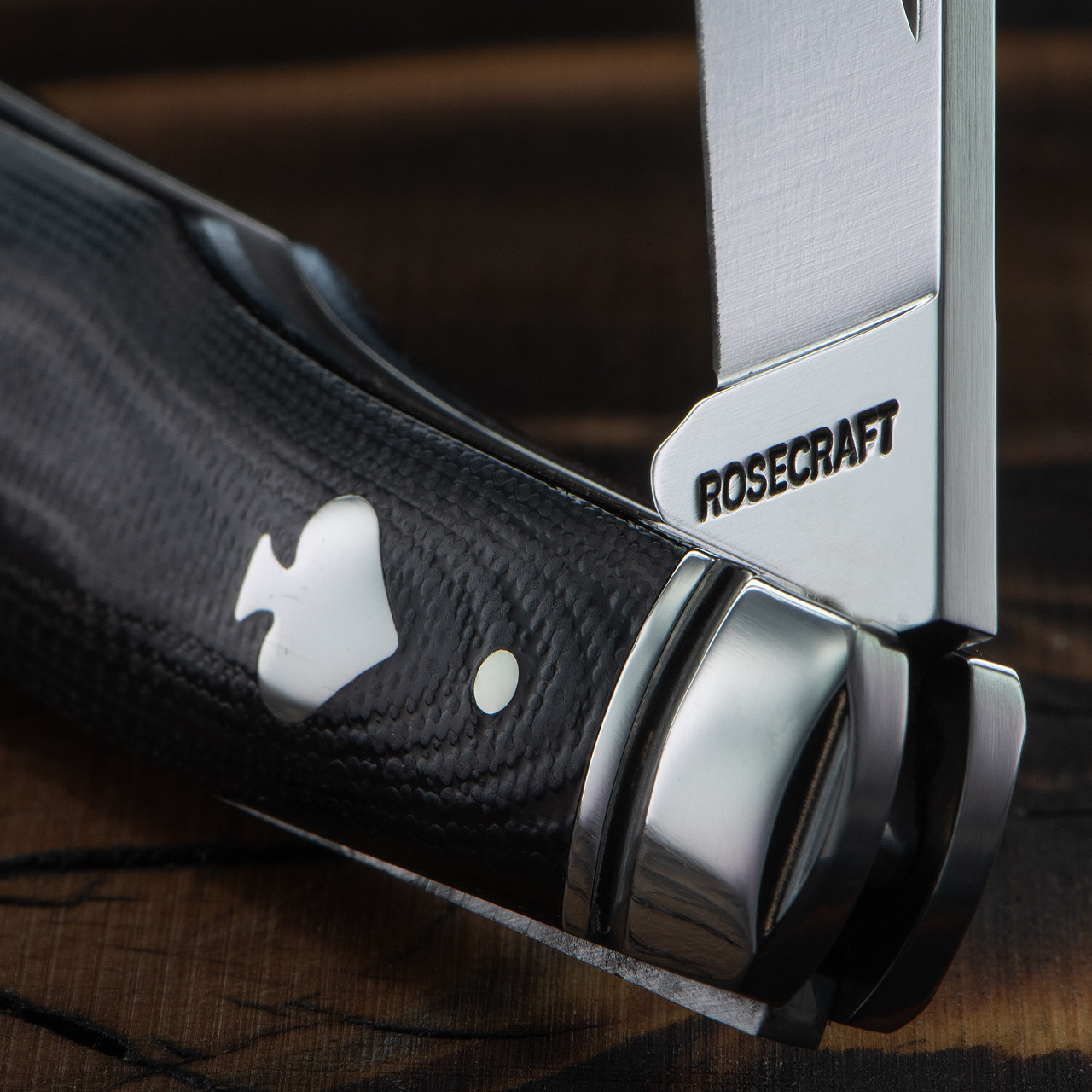 Rosecraft Savage Creek Gunstock Folding Knife