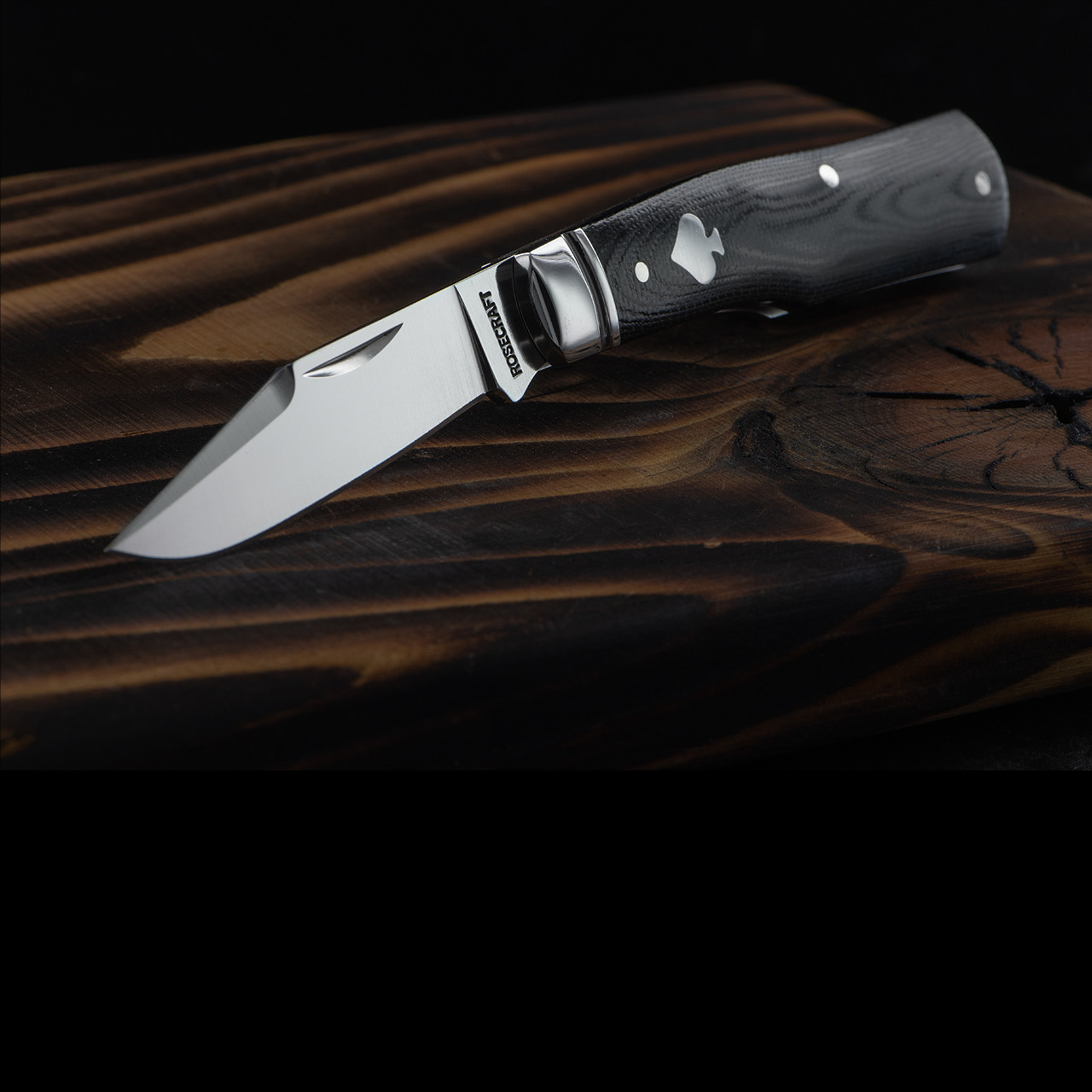 Rosecraft Savage Creek Gunstock Folding Knife
