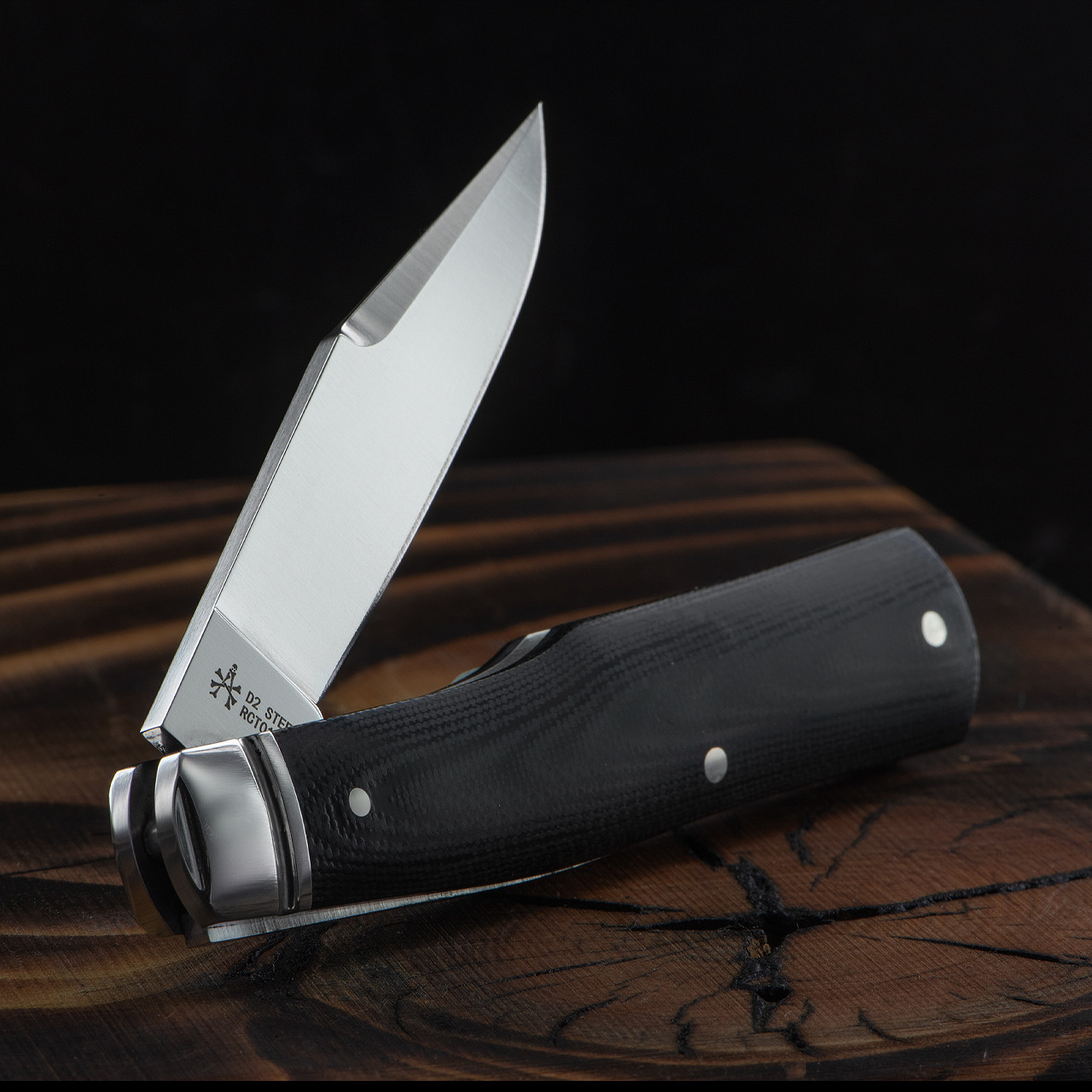Rosecraft Savage Creek Gunstock Folding Knife