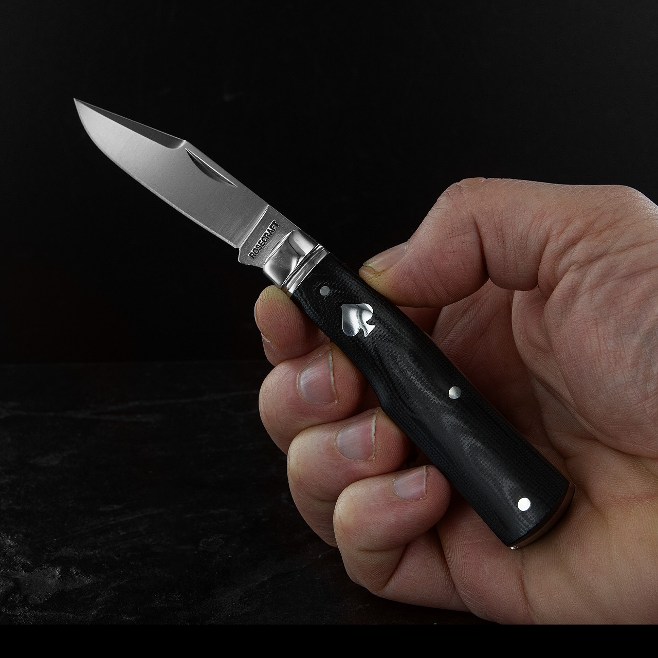 Rosecraft Savage Creek Gunstock Folding Knife