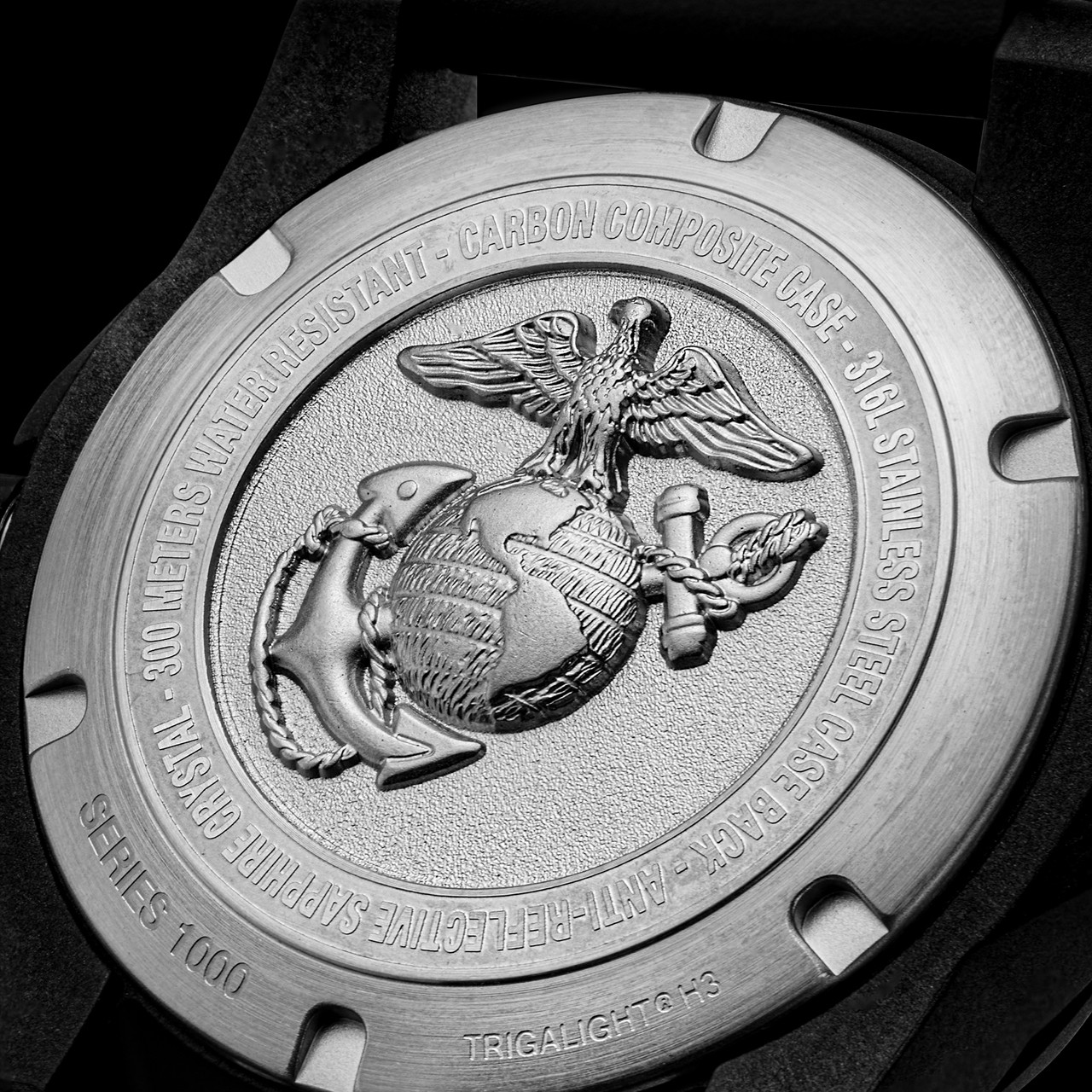 Protek USMC Carbon Black Green Watch | Heinnie Haynes Protek USMC Carbon Black Green Watch | Heinnie Haynes