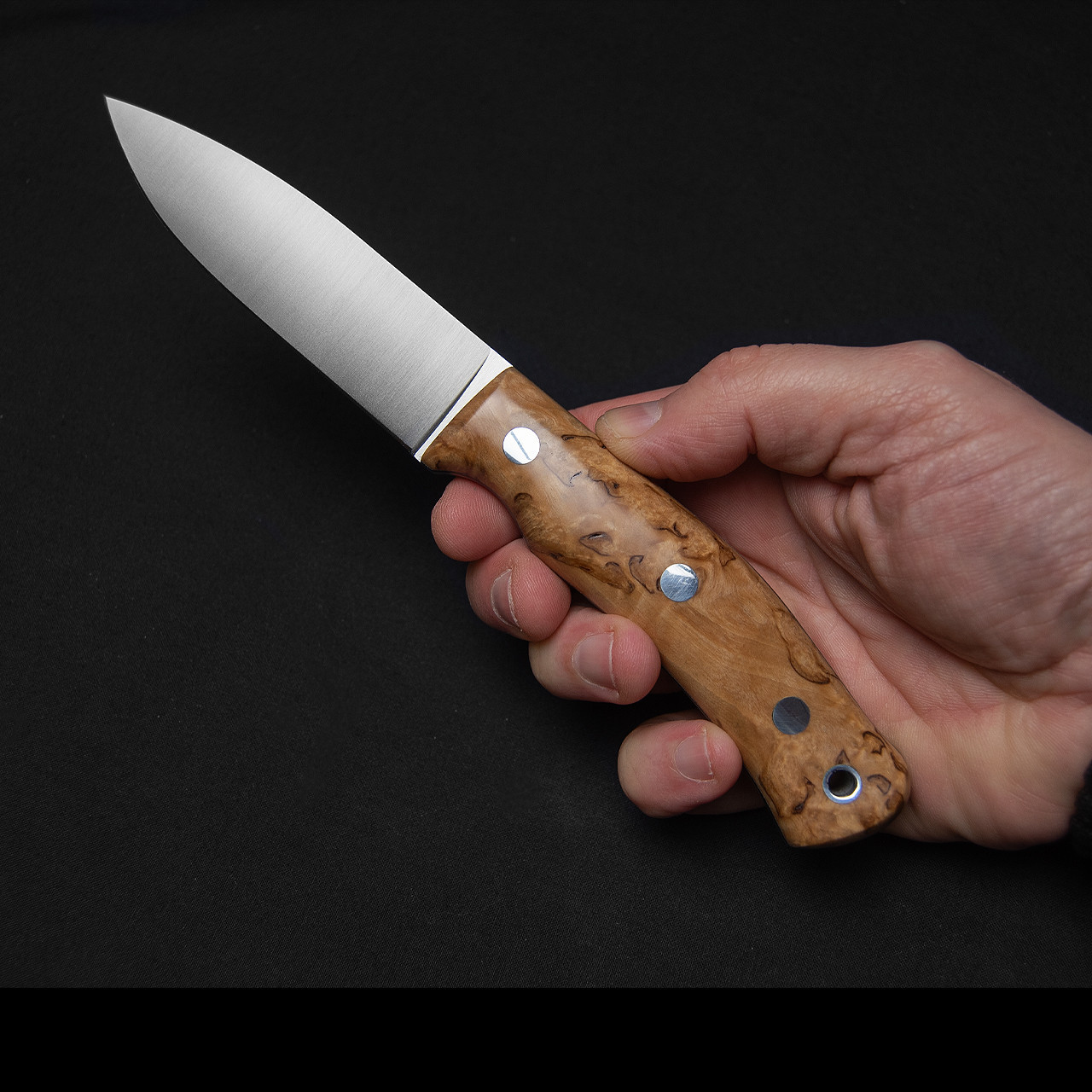 Casstrom No.10 Swedish Forest Knife Curly Birch Fixed Blade