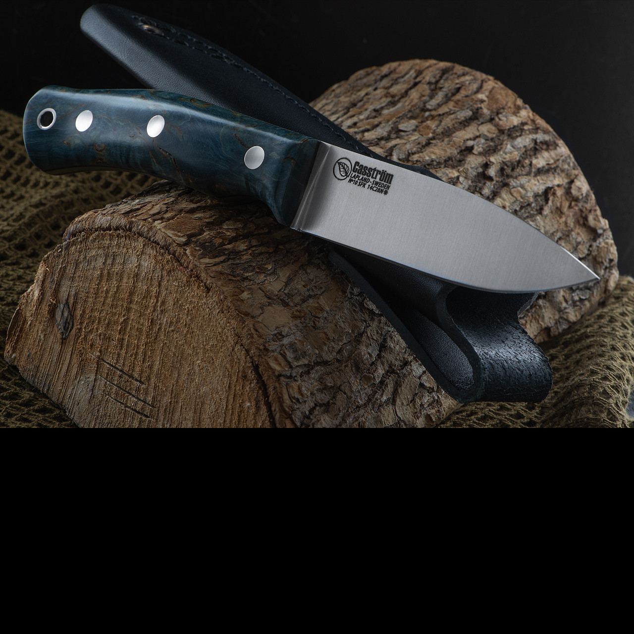 Casstrom No.10 Swedish Forest Knife Ocean Fixed Blade | Heinnie Haynes
