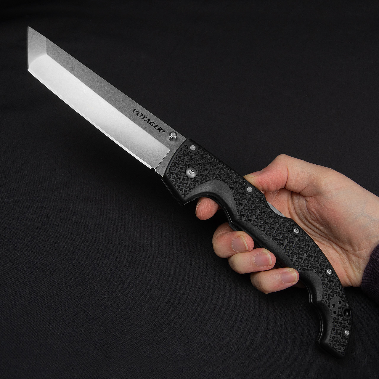 Cold Steel XL Voyager Lockback Folding Knife | Heinnie Haynes