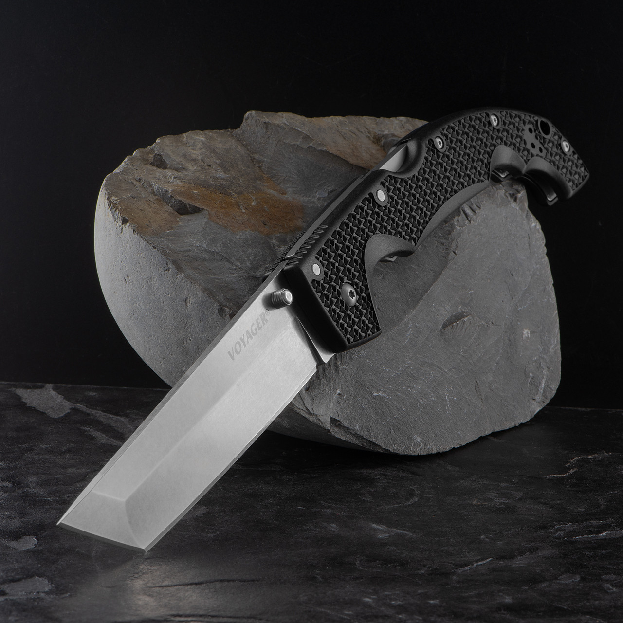 Cold Steel XL Voyager Lockback Folding Knife | Heinnie Haynes