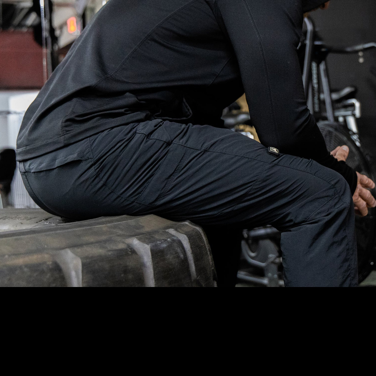 TAD Triton AC Trouser Black | Heinnie Haynes
