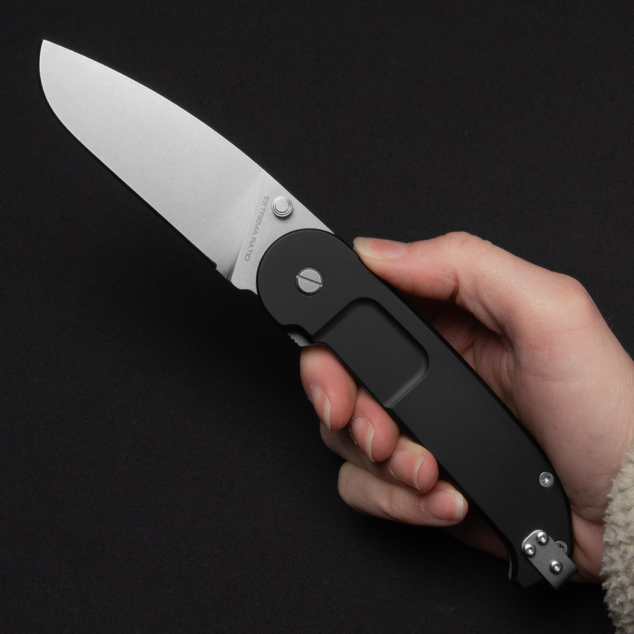 Extram Ratio BF2 CD Stonewashed Folding Knife | Heinnie Haynes