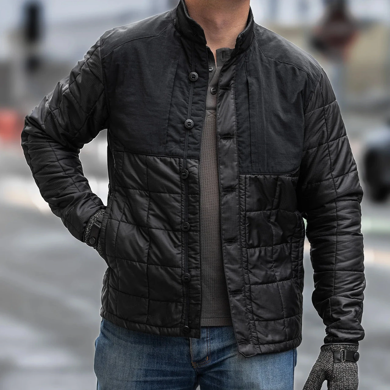 TAD Syntax Jacket v2 Black | Heinnie Haynes