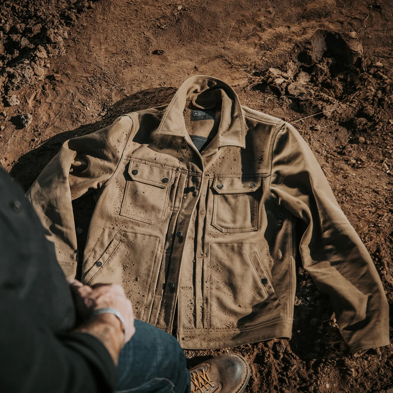 TAD Outrider Jacket Bedford Cord Edition Phantom | Heinnie Haynes