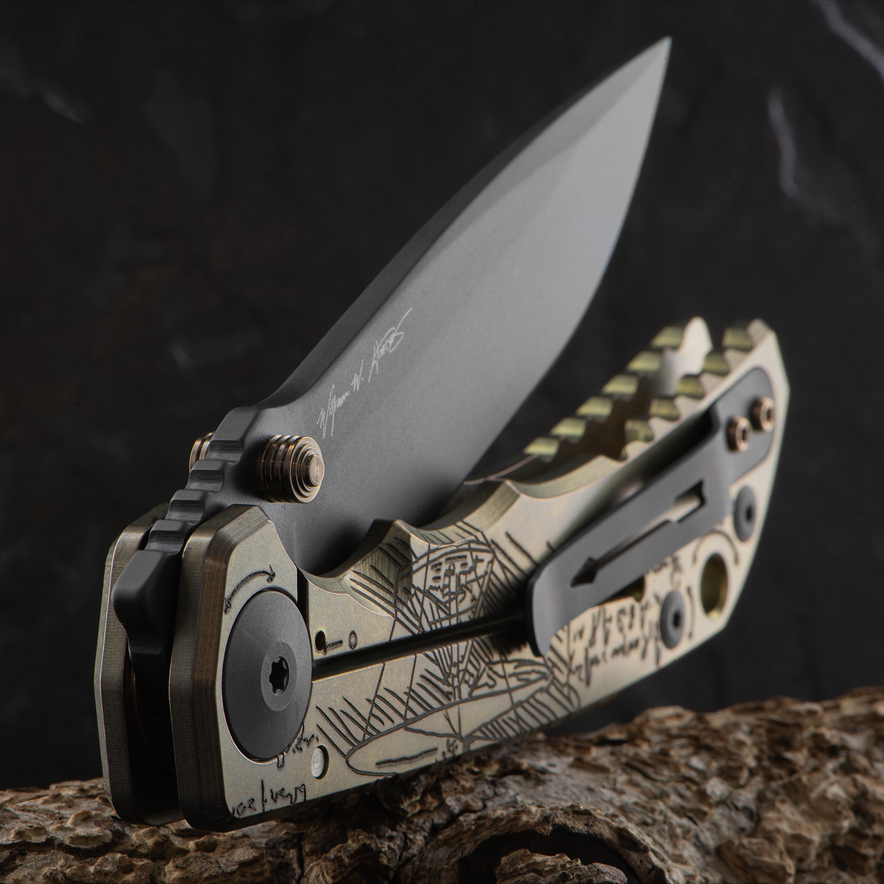 Spartan Harsey Divinci Folding Knife | Heinnie Haynes