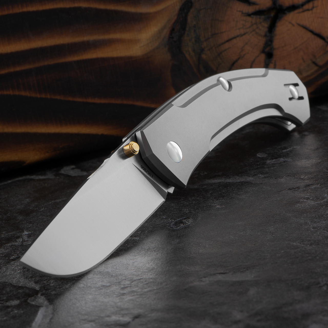 GiantMouse Ace Iona V2 Titanium Folding Knife | Heinnie Haynes