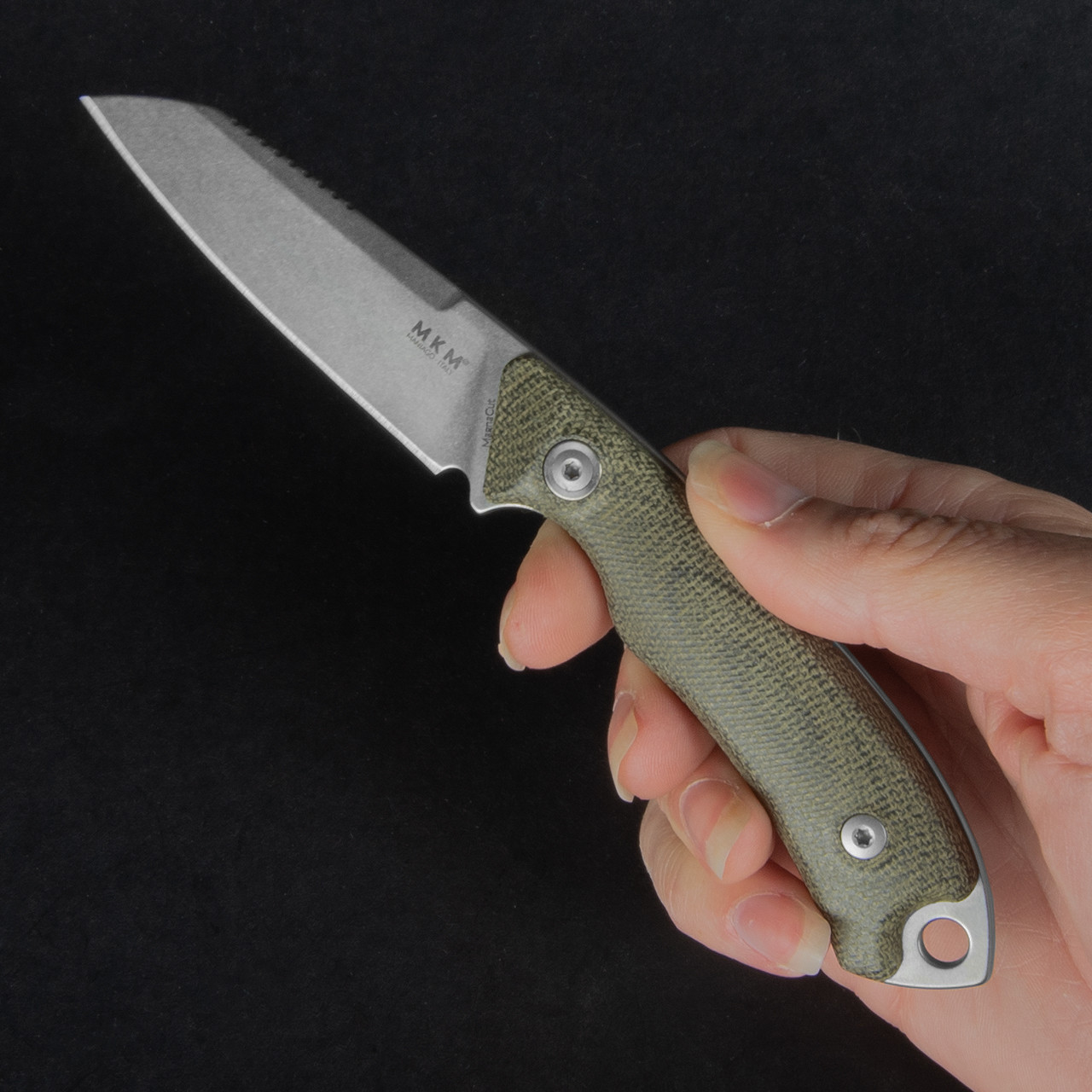 MKM Pocket Tango 2 Magnacut Fixed Blade | Heinnie Haynes