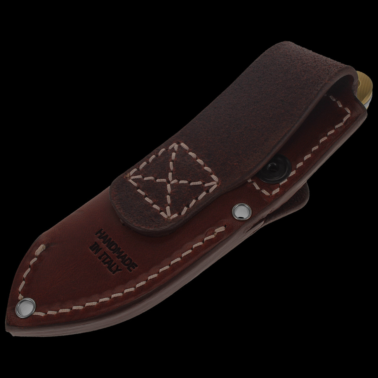 GiantMouse GMF1-XL Brass Fixed Blade | Heinnie Haynes