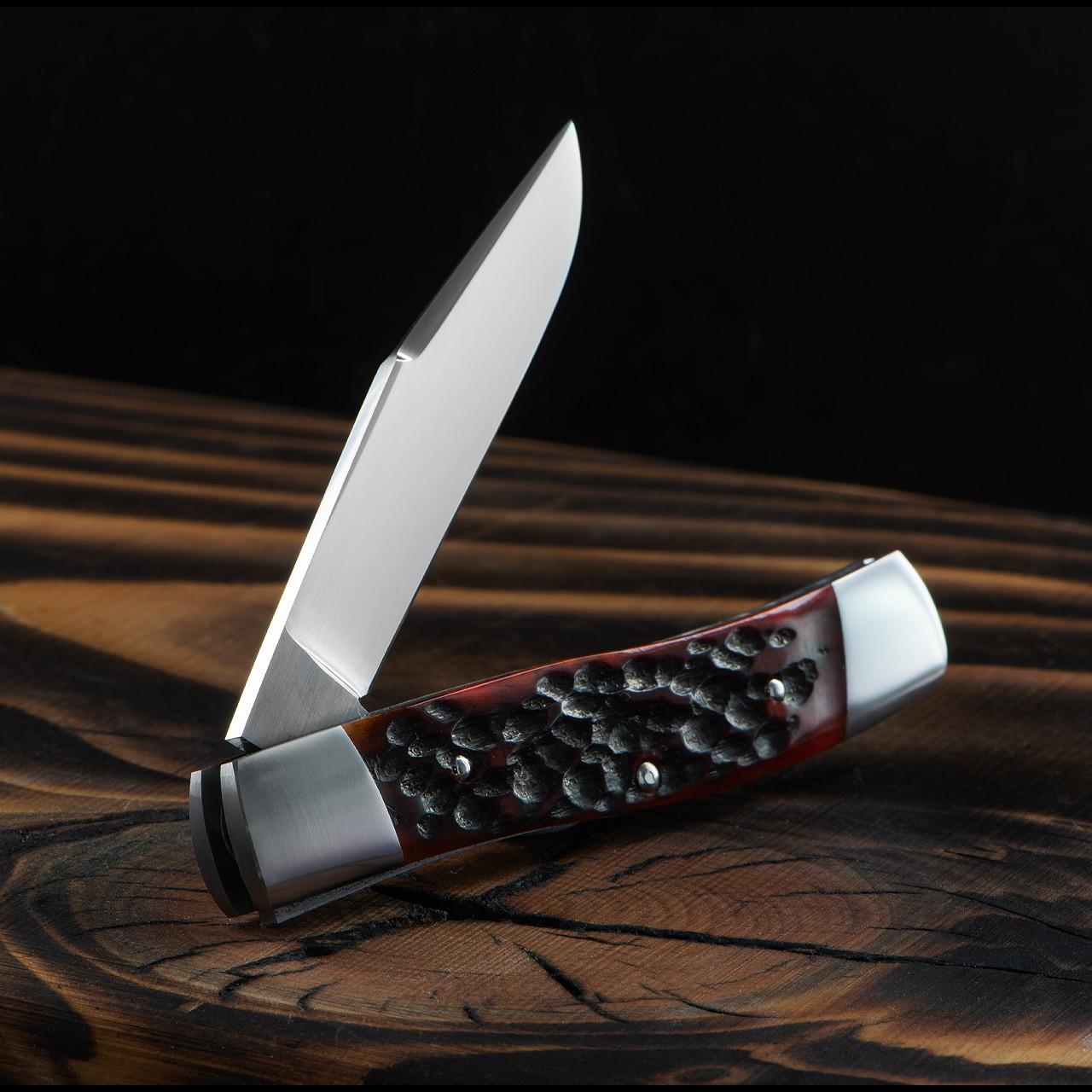 Stan Buzek Texas Jack Amber Jigged Bone | Heinnie Haynes