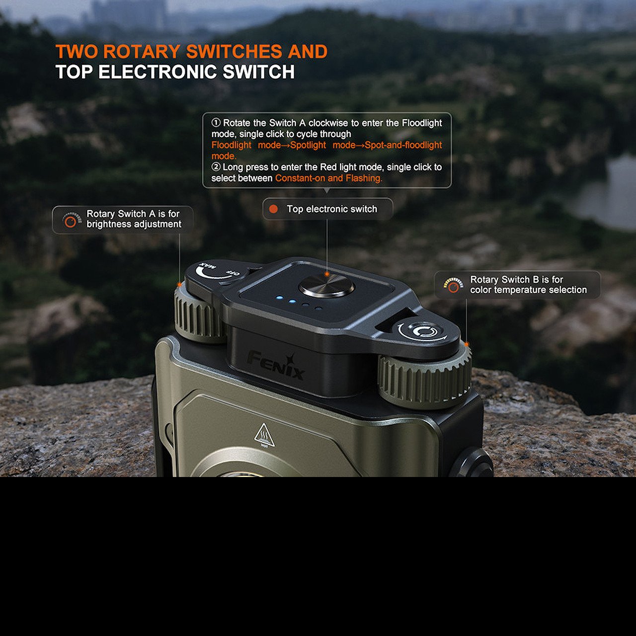 Fenix CL27R Multi-Beam Rechargeable Lantern | Heinnie Haynes