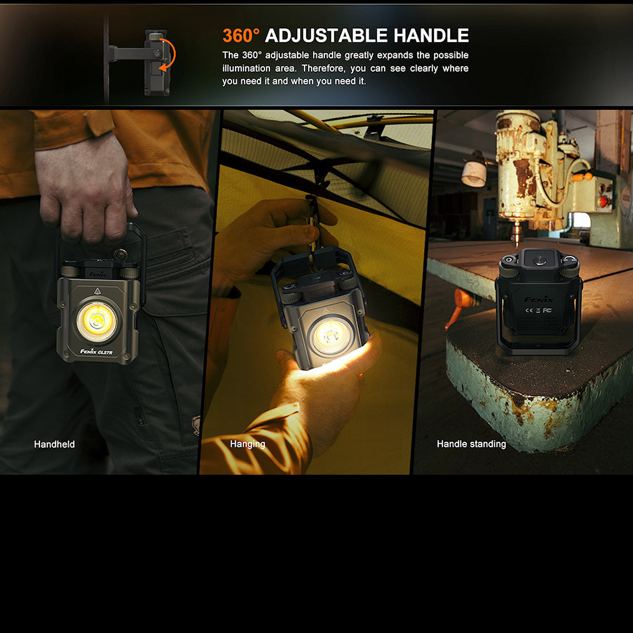 Fenix CL27R Multi-Beam Rechargeable Lantern | Heinnie Haynes