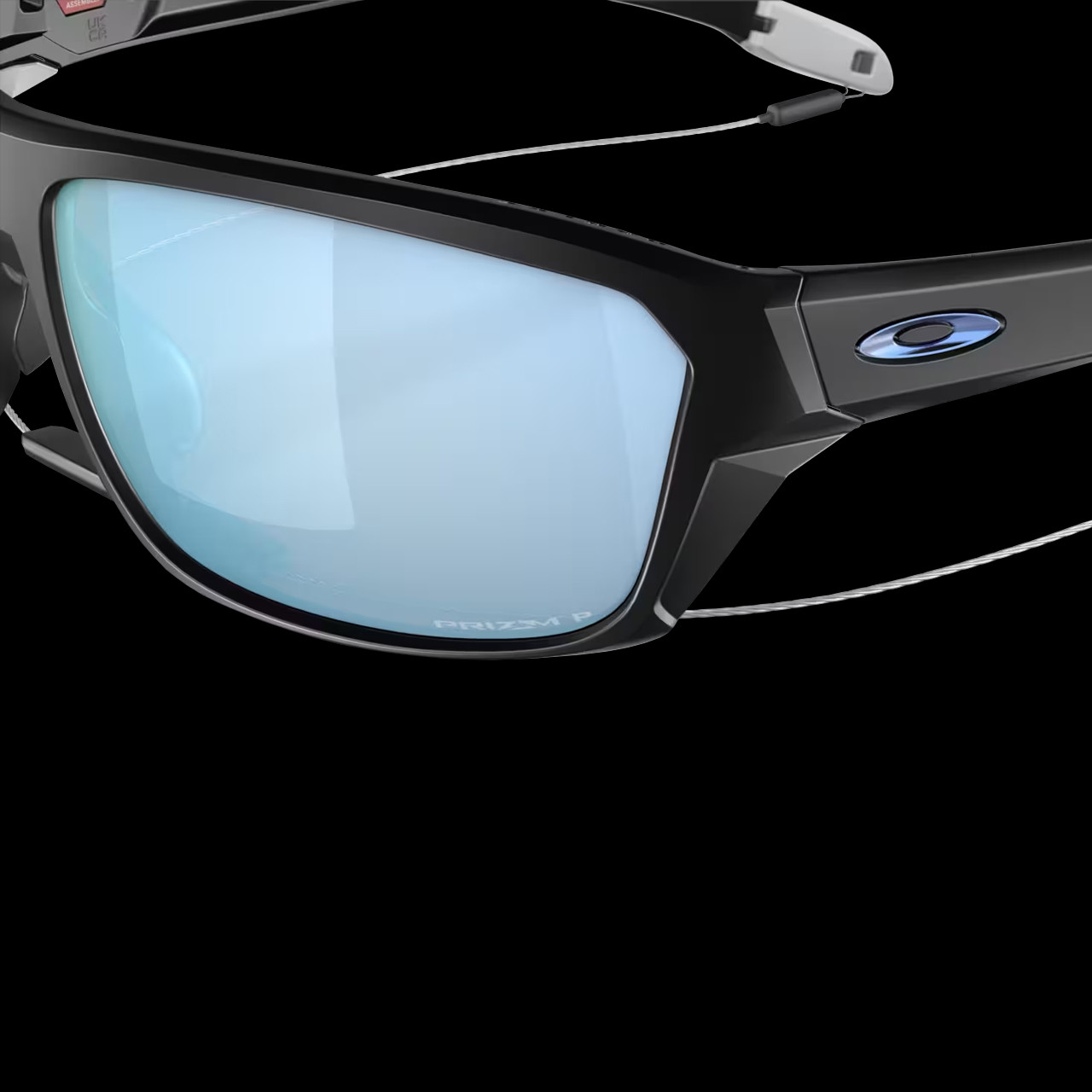 Oakley Split Shot Matte Black Prizm Deep Water Polarized Lens