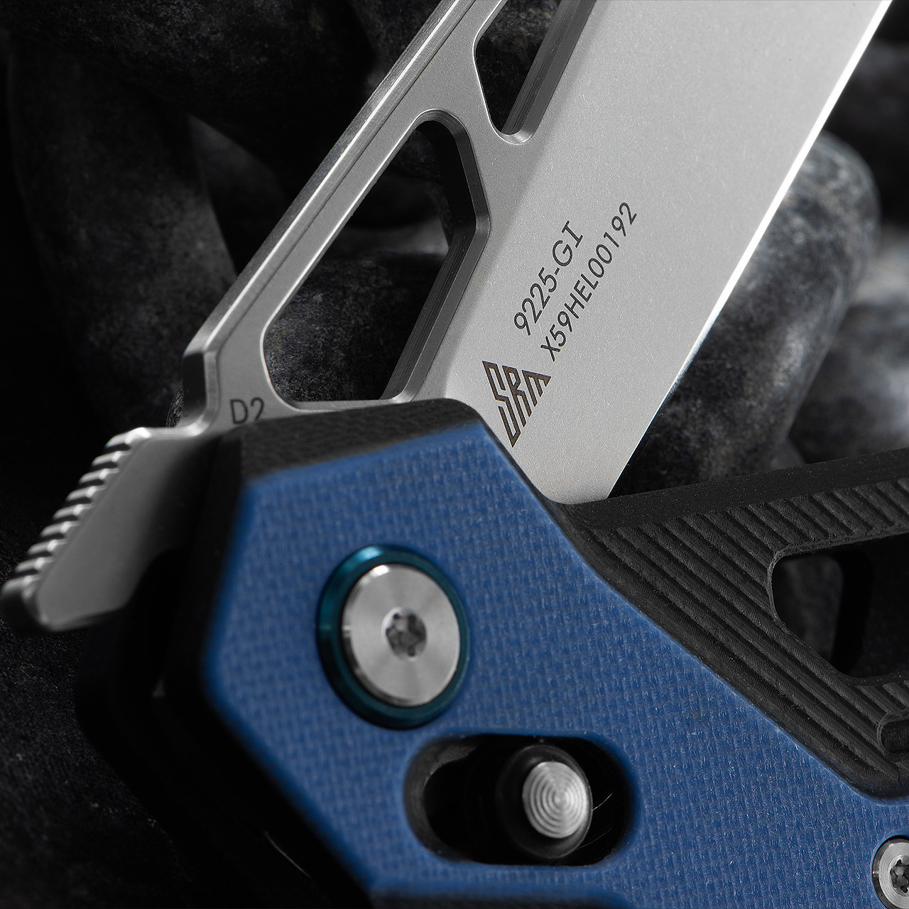 SRM Mecha 9225 Ambi Lock Folding Knife | Heinnie Haynes