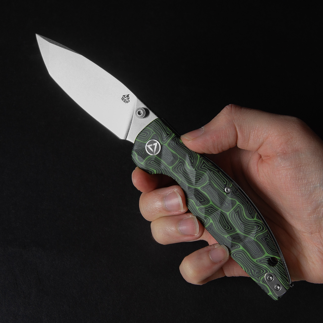 QSP Turtle Punk G10 Folding Knife | Heinnie Haynes