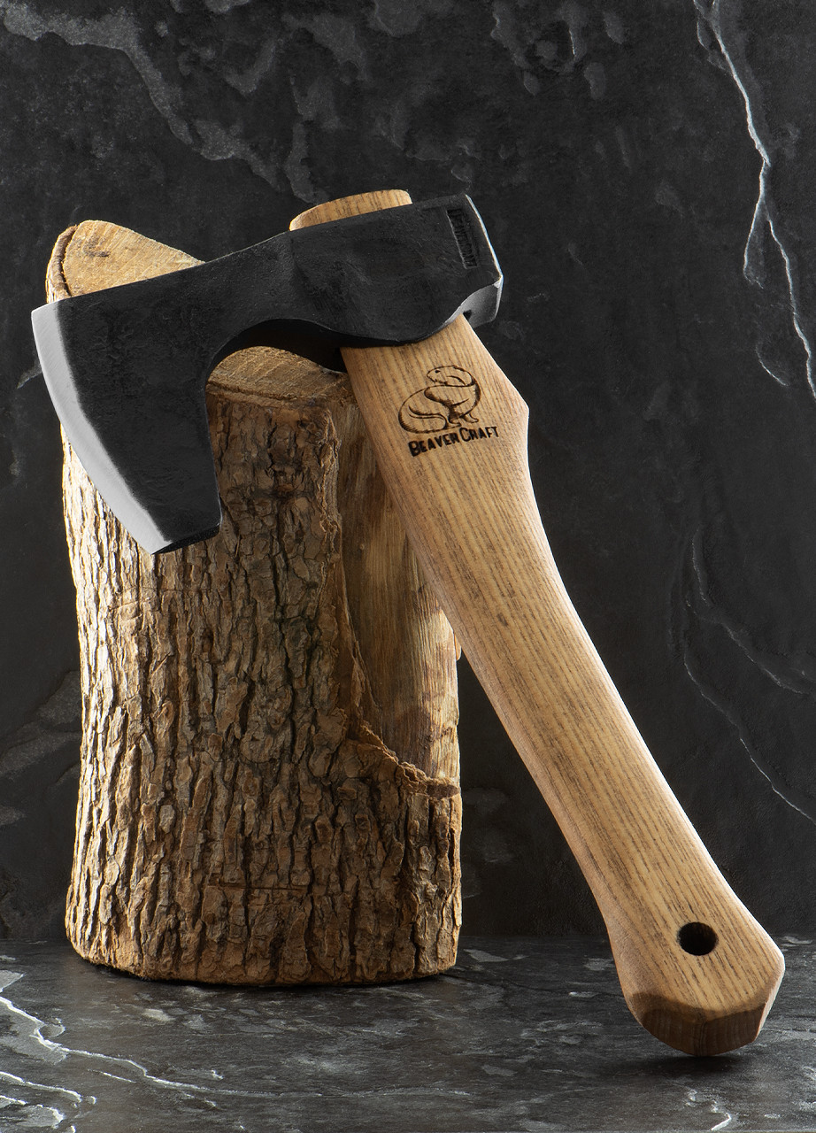 BeaverCraft Compact Long-Bearded Bushcraft Hatchet | Heinnie Haynes