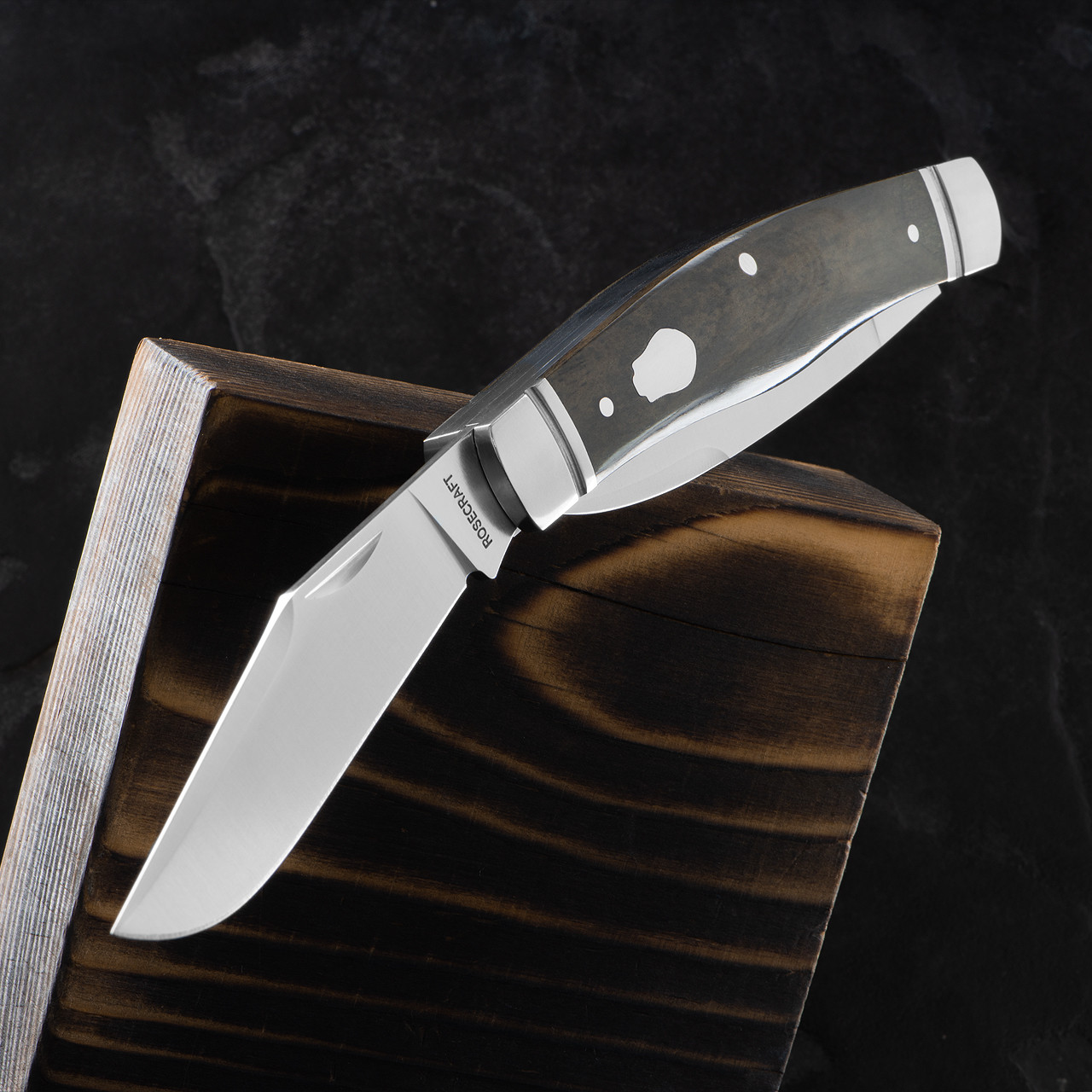 Rosecraft Mosquito Lake Moose Folding Knife | Heinnie Haynes