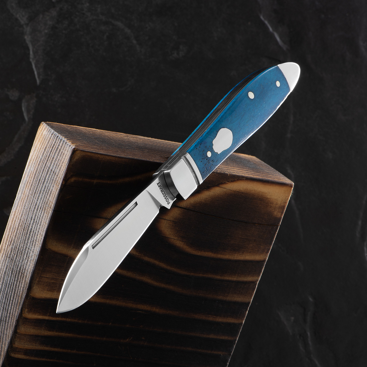 Rosecraft Tanasi Lake Tear Drop Folding Knife | Heinnie Haynes