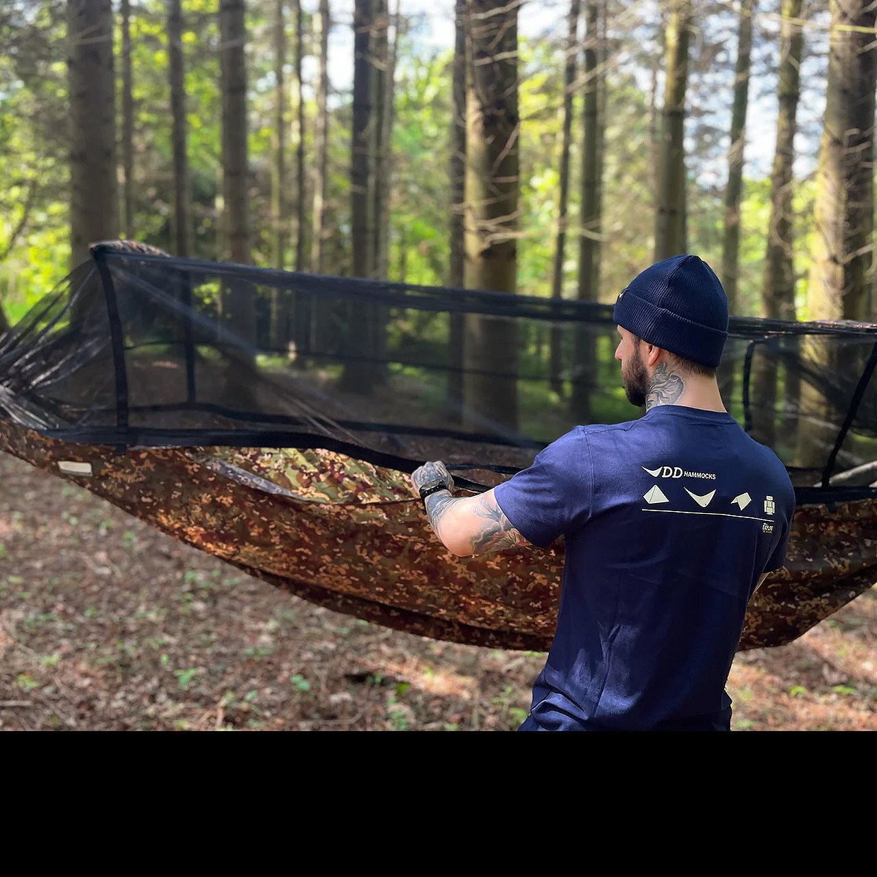 DD Hammocks Frontline Hammock King Size Multi-Cam | Heinnie Haynes