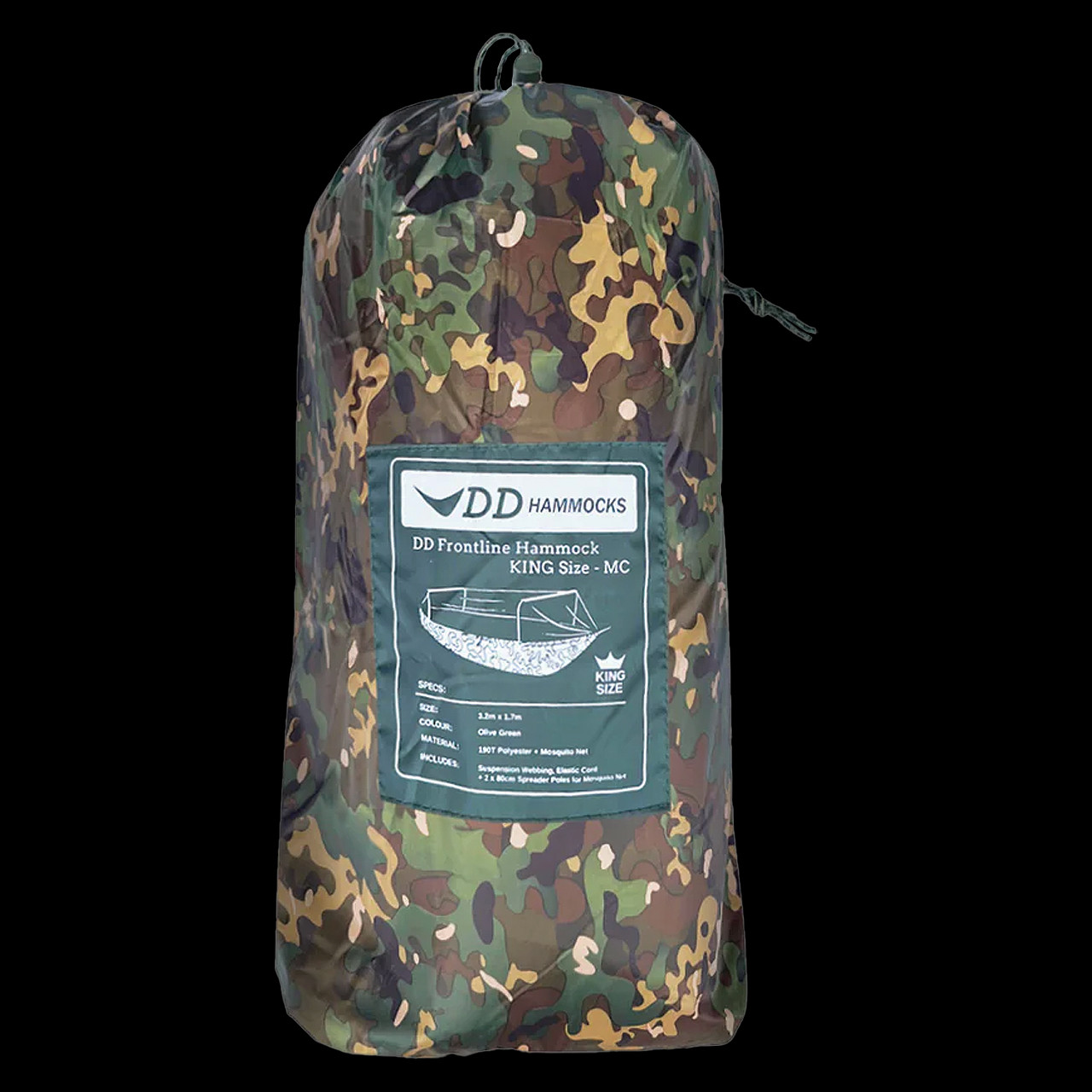 DD Hammocks Frontline Hammock King Size Multi-Cam | Heinnie Haynes