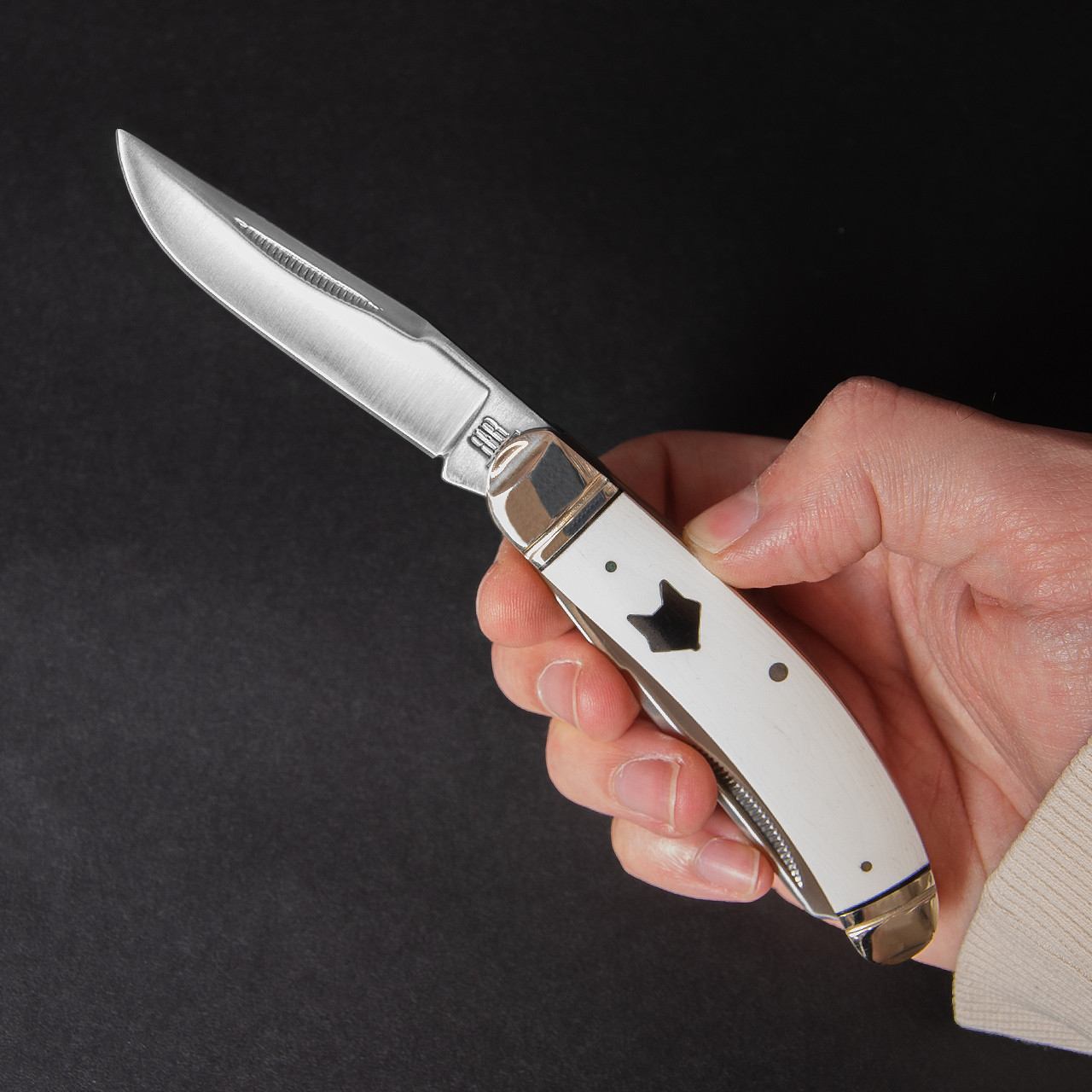 【極美品】カナダ製 ELENI'S ロシアンハット フォックス×アライグマ L Rough Rider Artic Fox Sowbelly Trapper Folding Knife | Heinnie Haynes