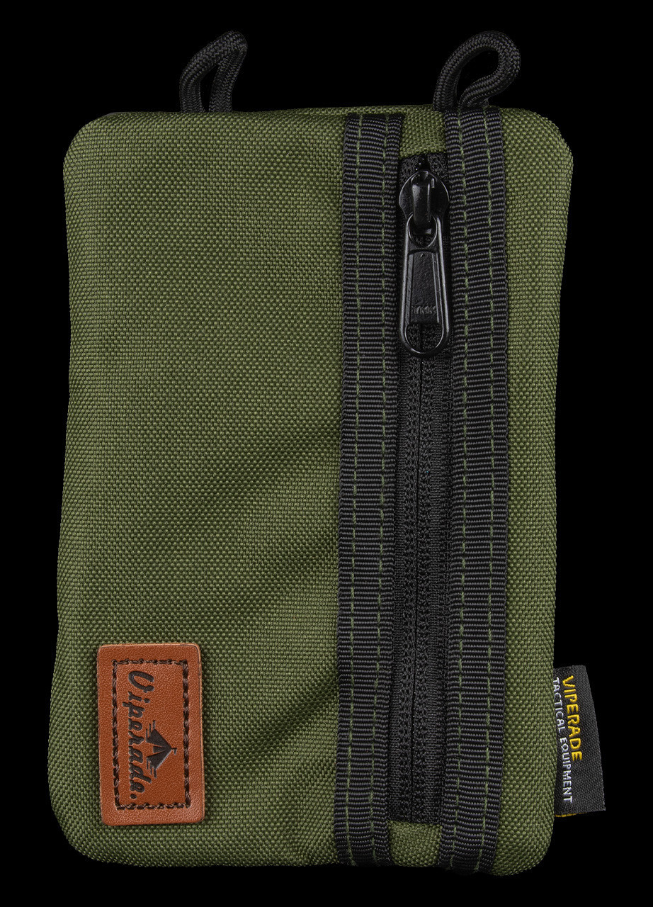VIPERADE VE3 EDC Tool Pocket Organizer, Kleine EDC Pocket Organizer Pouch voor Mannen, Kleine Multitool Nylon Tool Pouch voor Mini Zaklamp Multitool - Groen